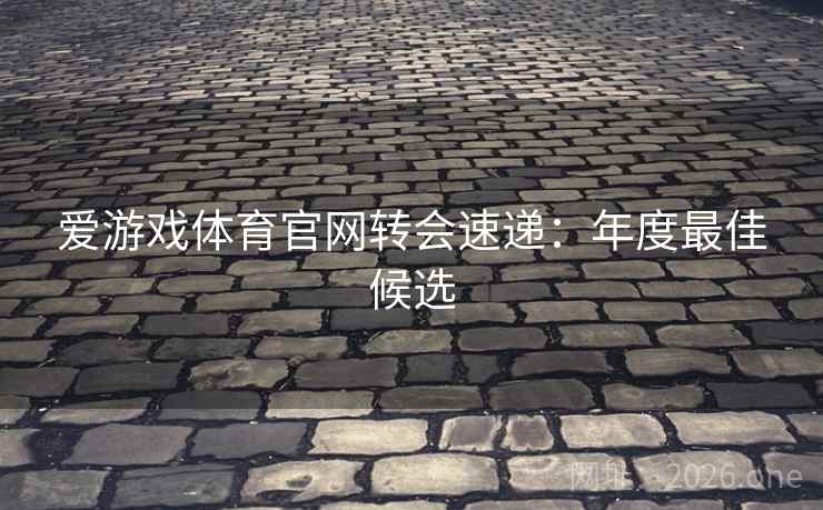 爱游戏体育官网转会速递:年度最佳候选 爱游戏体育官网转会速递:年度最佳候选